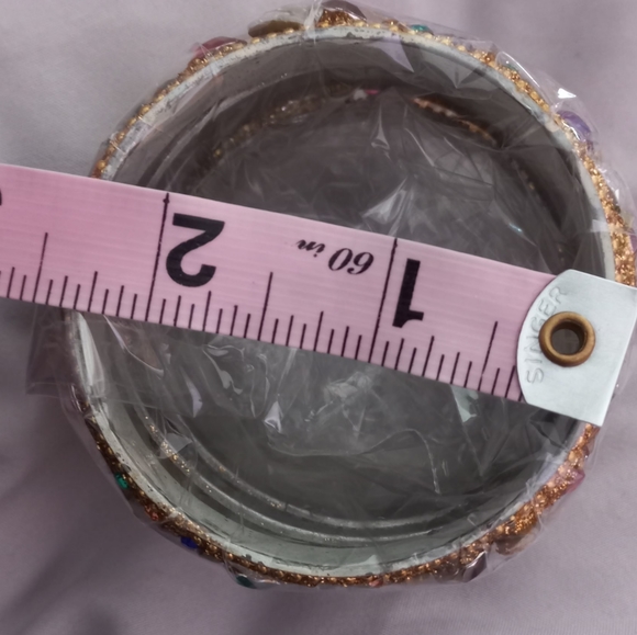 Bangles from Pakistan multicolored stones - Picture 4 of 4